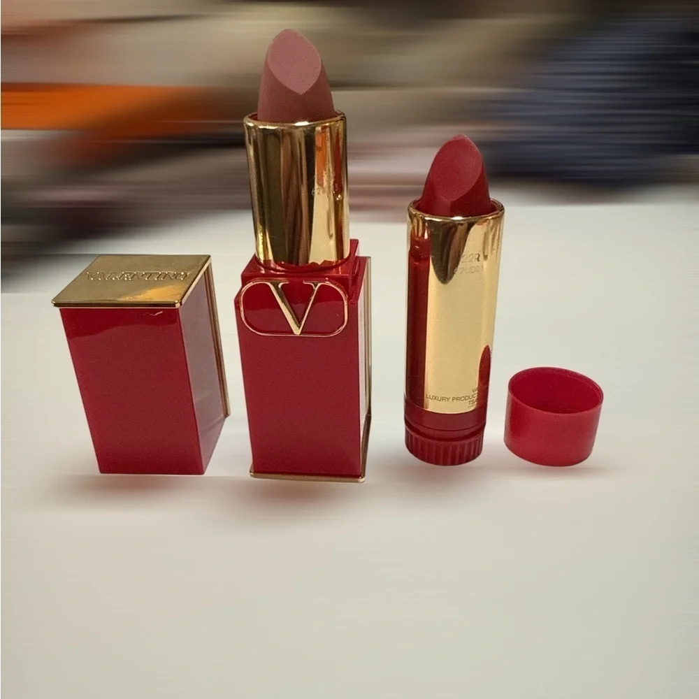 Valentino Rosso Valentino Holiday Lipstick Duo Bag Set